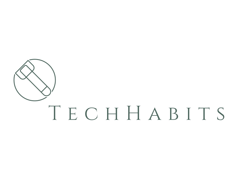 TechHabits logo design by nusa