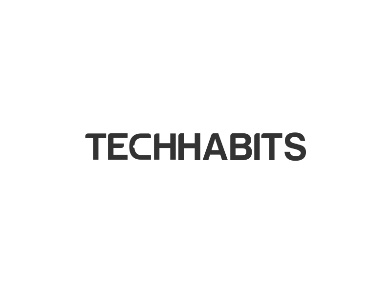 TechHabits logo design by noepran