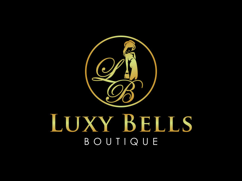 Luxy Bells Boutique logo design by zeta