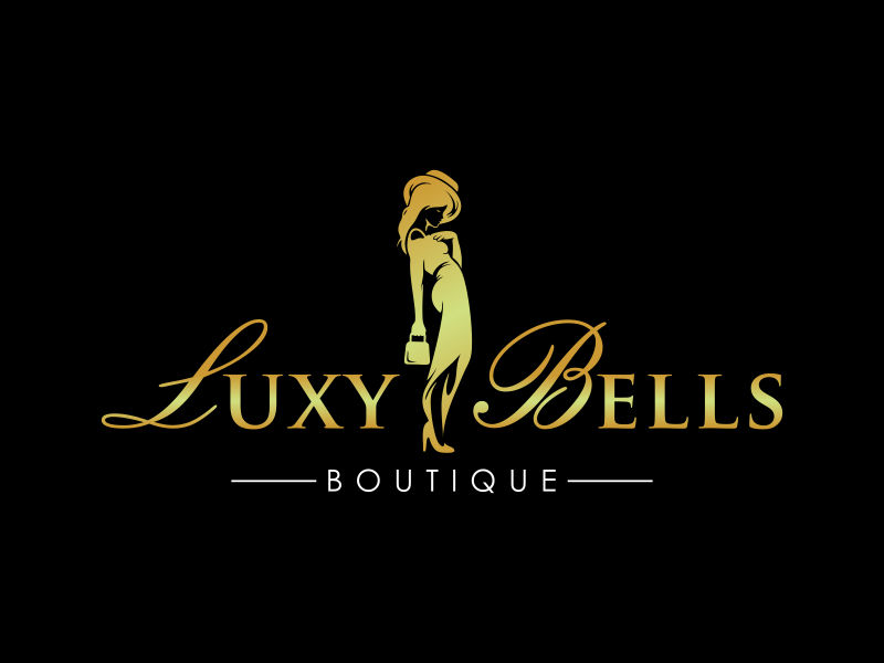 Luxy Bells Boutique logo design by zeta