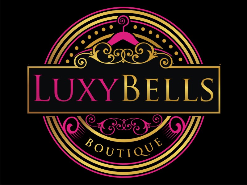 Luxy Bells Boutique logo design by coco