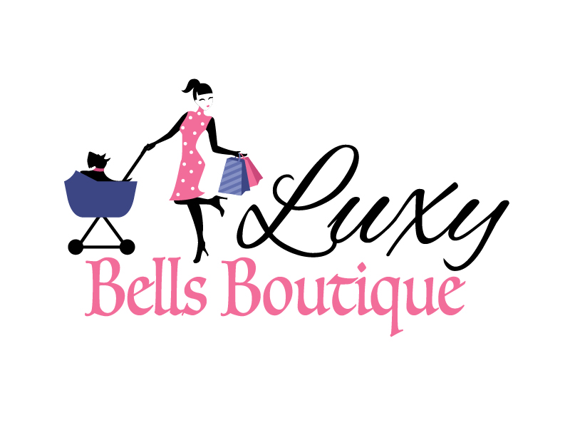 Luxy Bells Boutique logo design by Dawnxisoul393