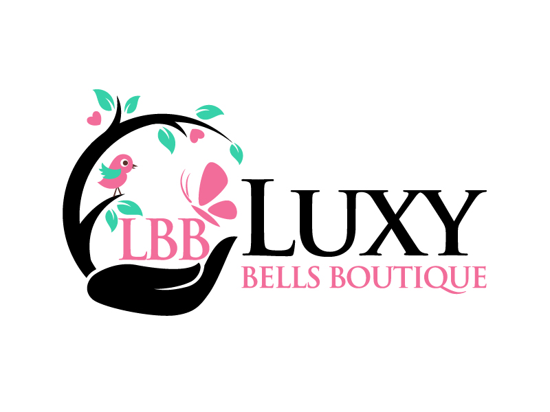 Luxy Bells Boutique logo design by Dawnxisoul393
