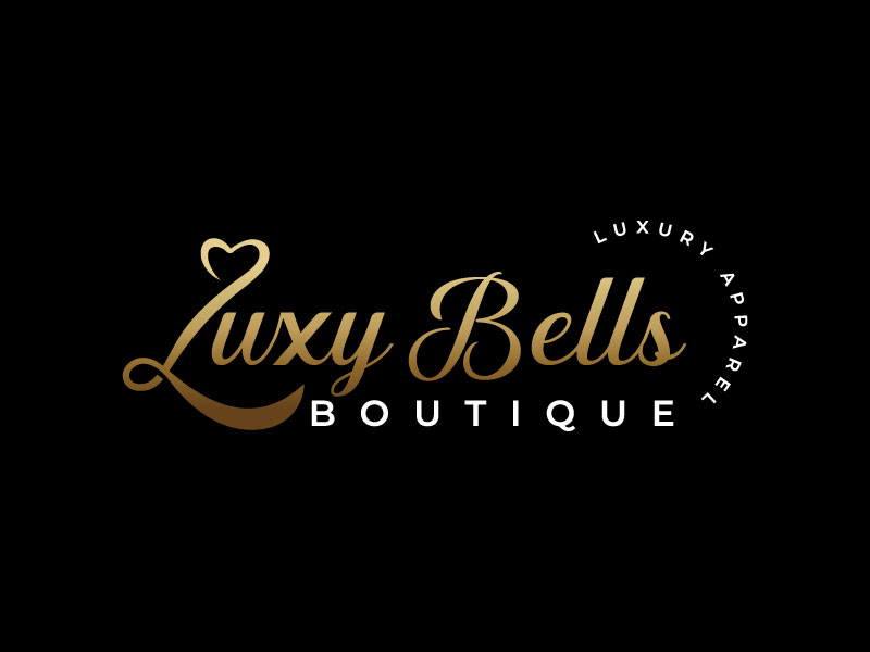 Luxy Bells Boutique logo design by MonkDesign