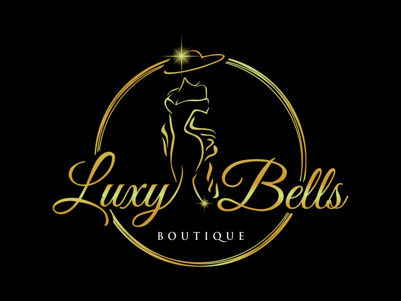 Luxy Bells Boutique logo design by zeta