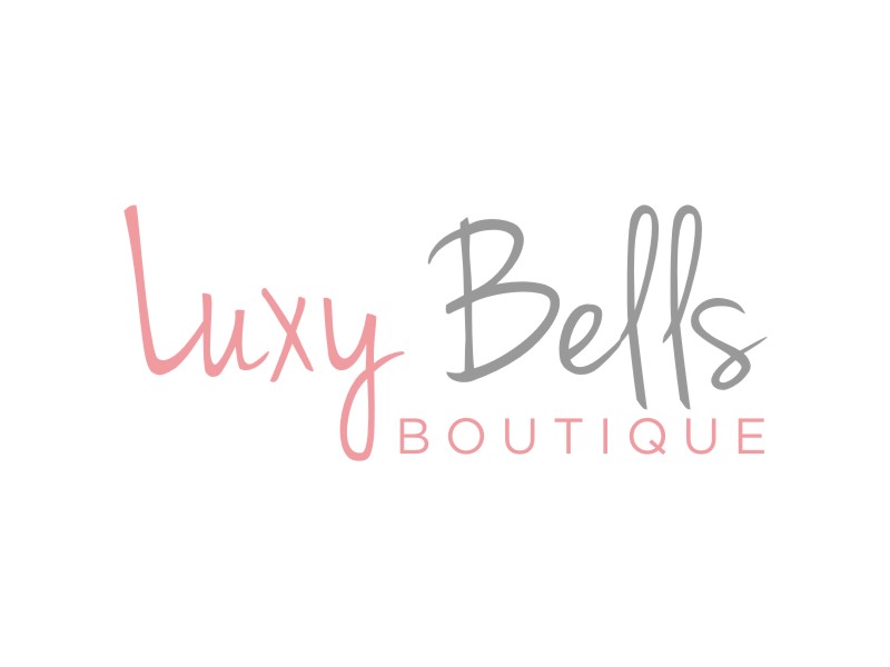 Luxy Bells Boutique logo design by Artomoro