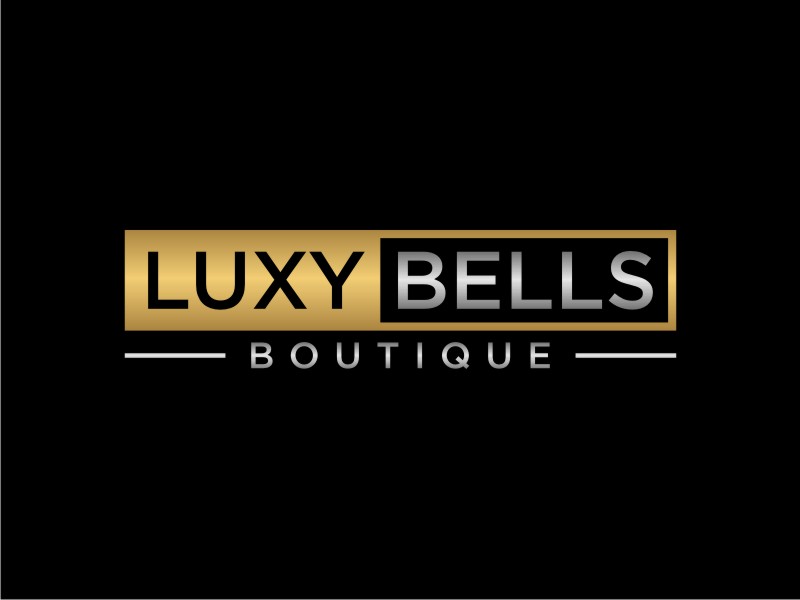 Luxy Bells Boutique logo design by Artomoro