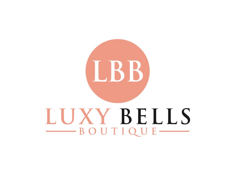 Luxy Bells Boutique logo design by Artomoro