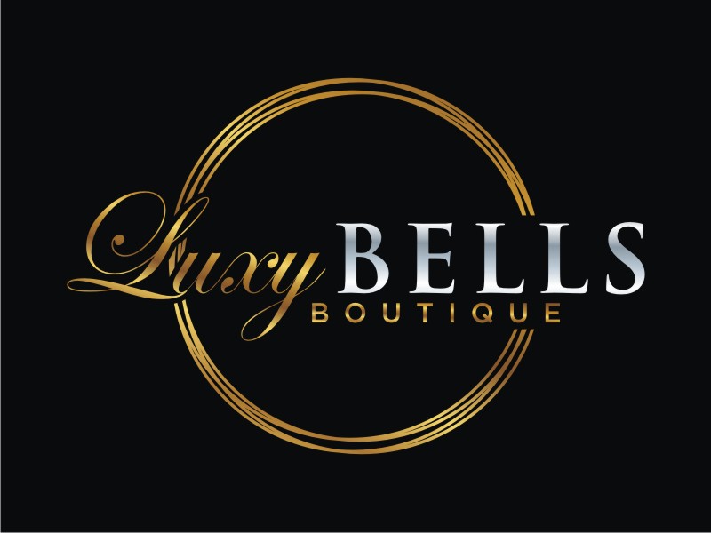 Luxy Bells Boutique logo design by Artomoro