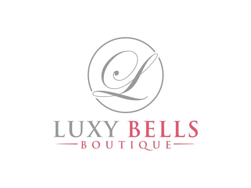 Luxy Bells Boutique logo design by Artomoro