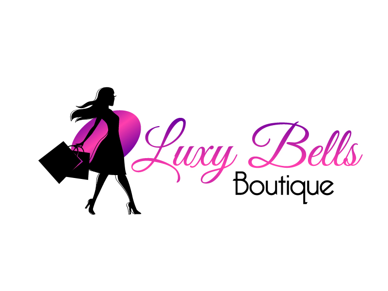 Luxy Bells Boutique logo design by Dawnxisoul393