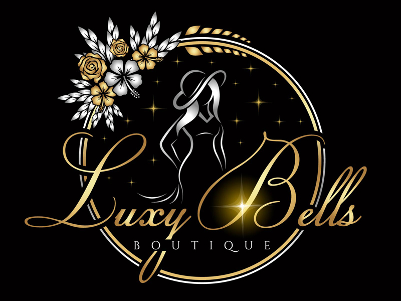 Luxy Bells Boutique logo design by DreamLogoDesign