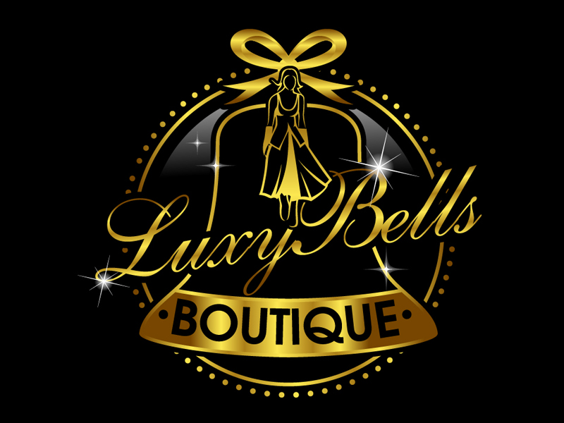 Luxy Bells Boutique logo design by DreamLogoDesign