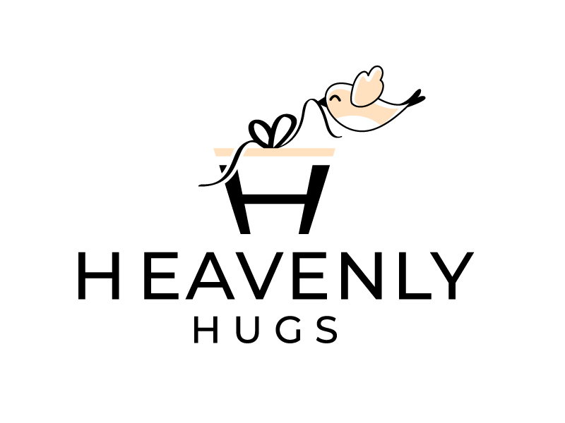 Heavenly Hugs logo design by Bhaskar Shil