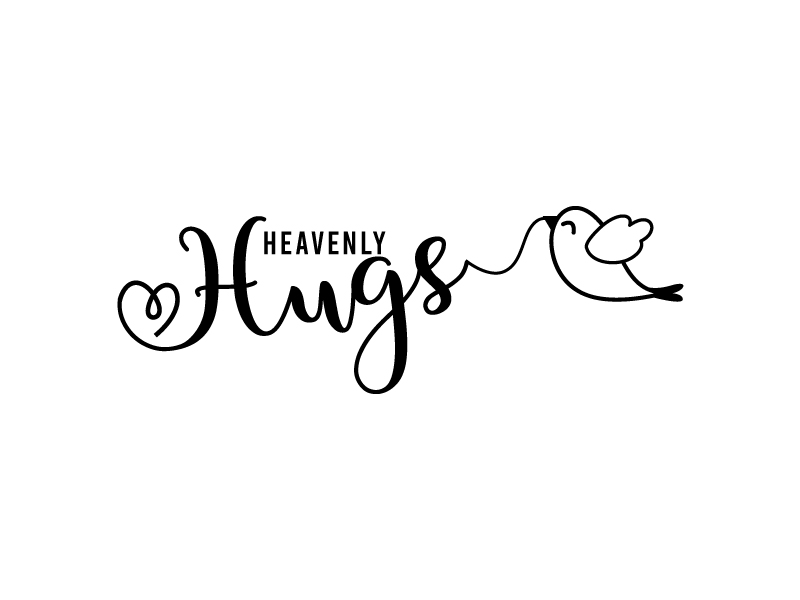 Heavenly Hugs logo design by Bhaskar Shil