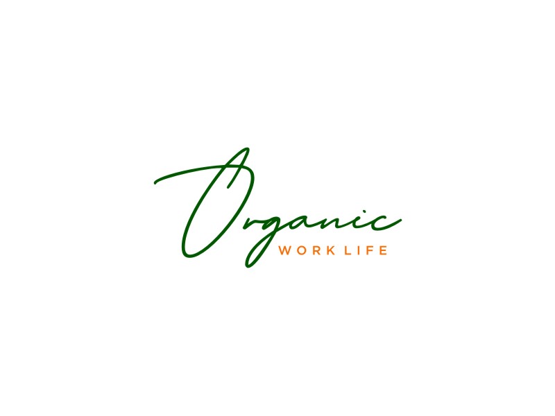 Organic Work Life logo design by alby