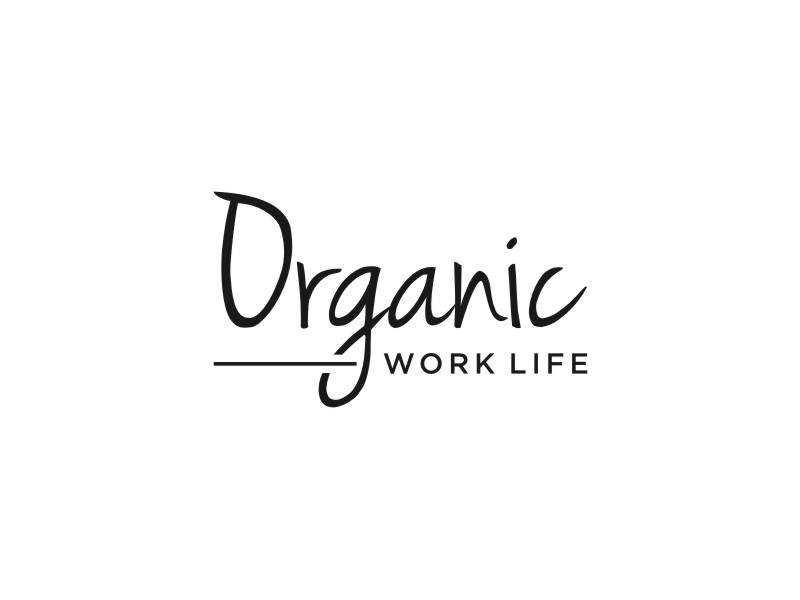 Organic Work Life logo design by alby