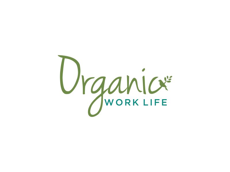 Organic Work Life logo design by oke2angconcept