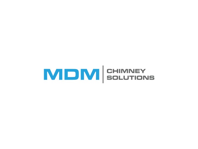 MDM Chimney Solutions logo design by alby