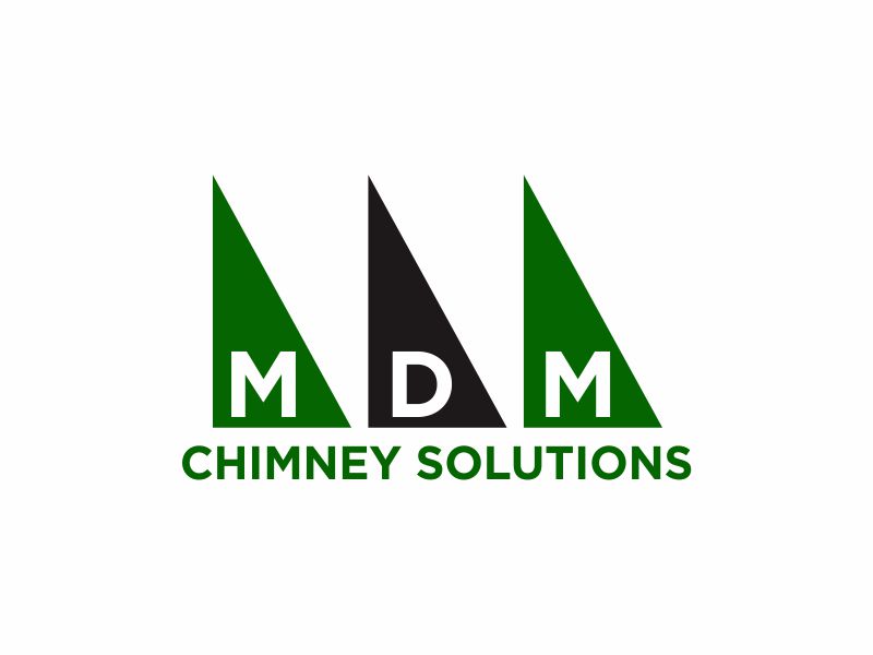 MDM Chimney Solutions logo design by Greenlight