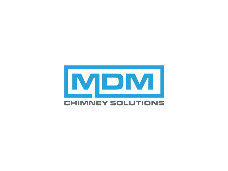 MDM Chimney Solutions logo design by alby