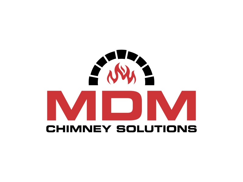 MDM Chimney Solutions logo design by ingepro