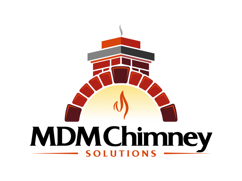 MDM Chimney Solutions logo design by AnandArts