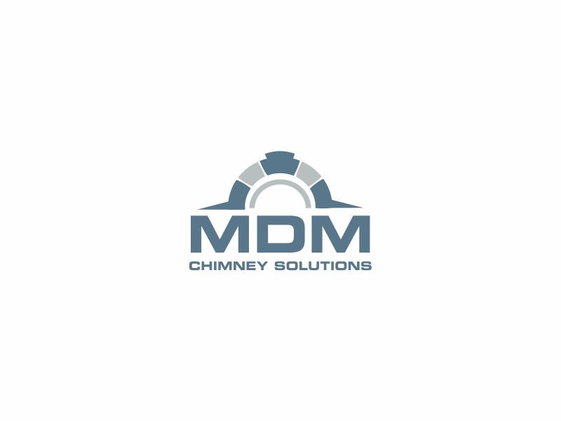MDM Chimney Solutions logo design by Greenlight
