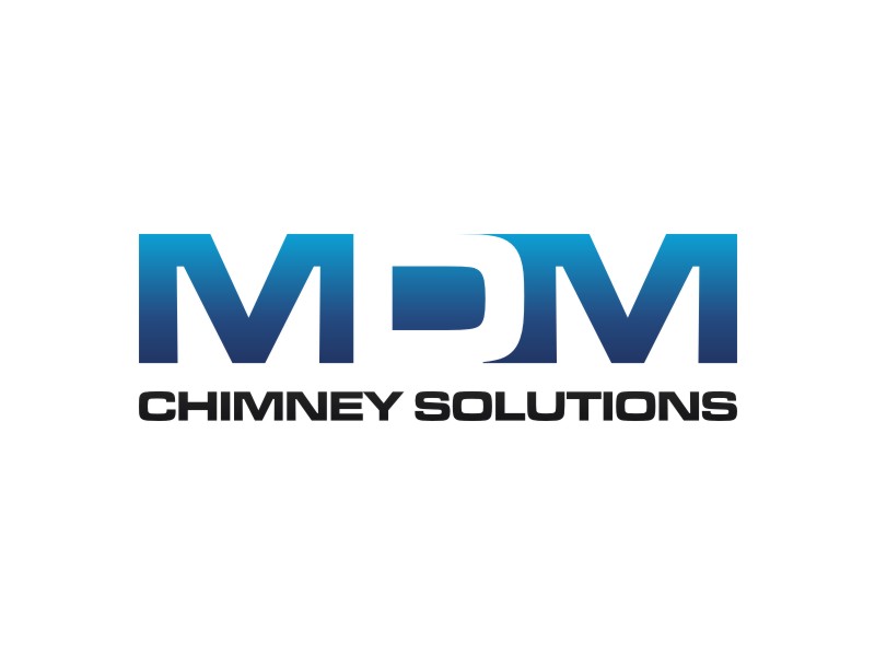 MDM Chimney Solutions logo design by RatuCempaka