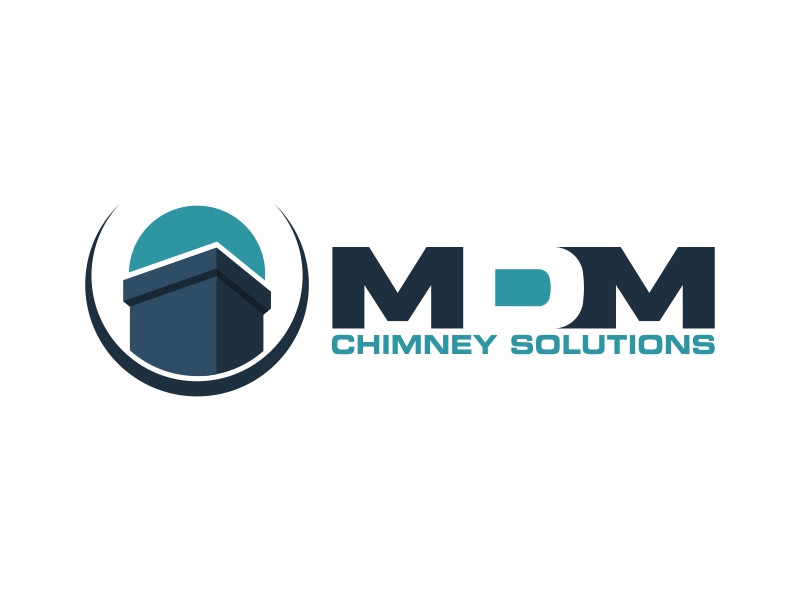 MDM Chimney Solutions logo design by ekitessar