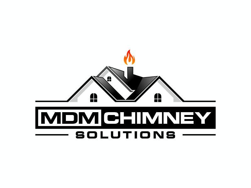 MDM Chimney Solutions logo design by zonpipo1