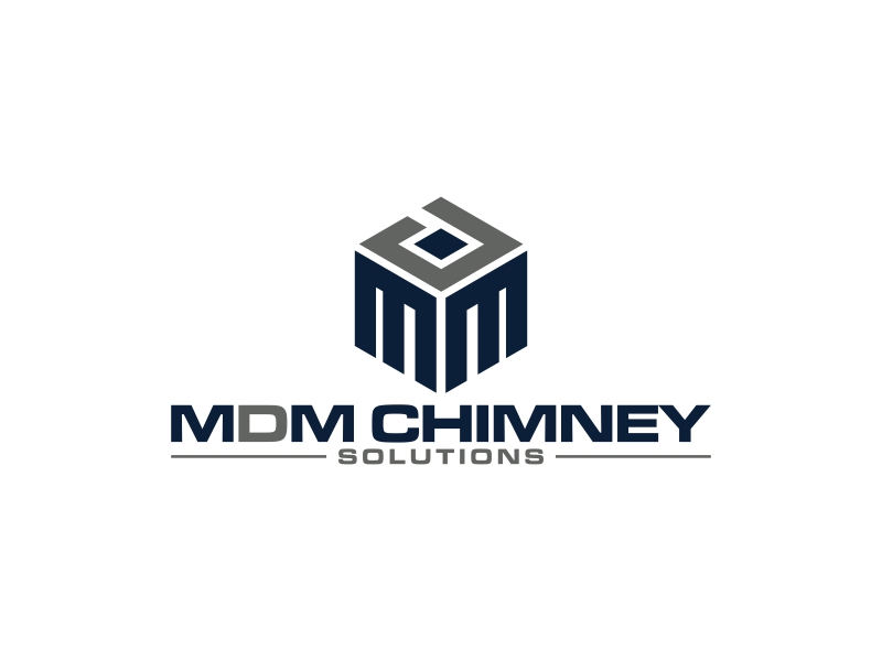 MDM Chimney Solutions logo design by luckyprasetyo