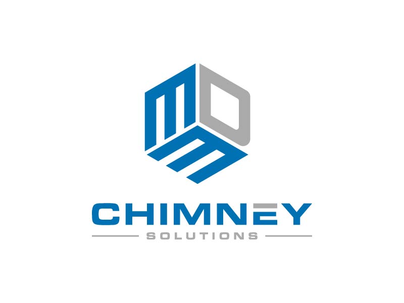 MDM Chimney Solutions logo design by BrainStorming