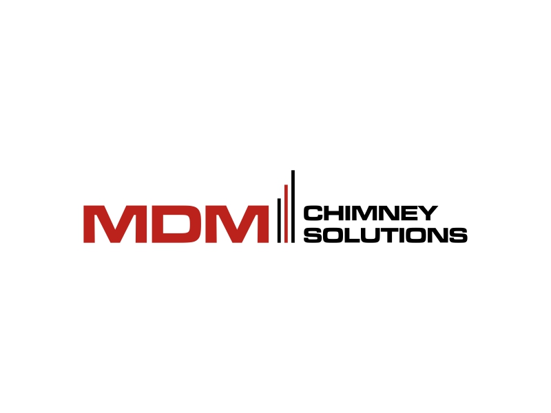 MDM Chimney Solutions logo design by Amne Sea
