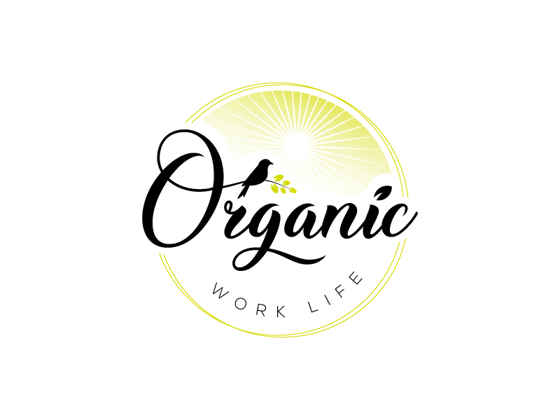 Organic Work Life logo design by MUSANG