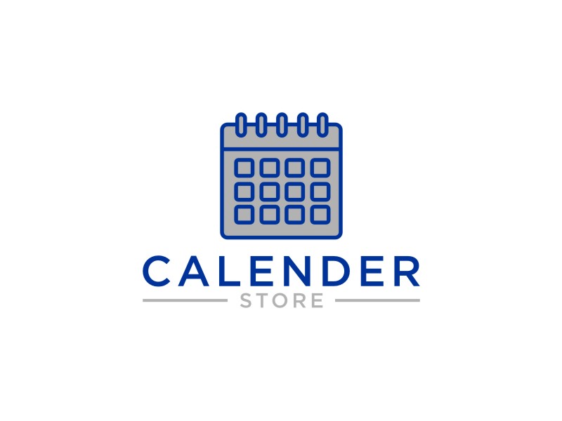 Kalenderbutikken logo design by Artomoro