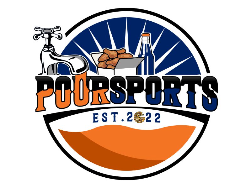 Pour sports logo design by Kipli92