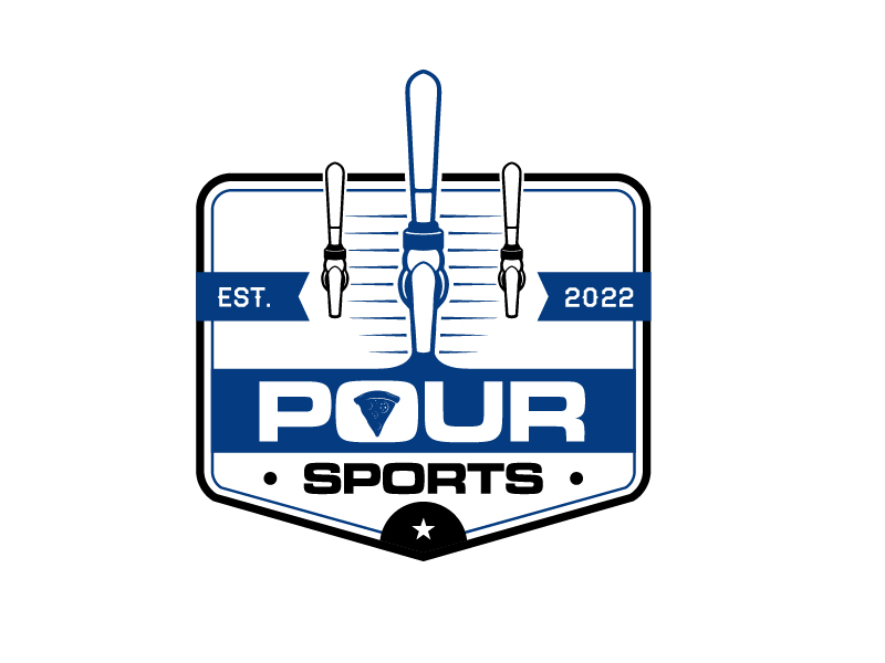Pour sports logo design by Ultimatum