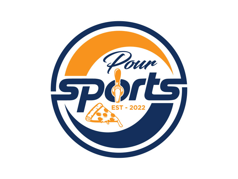 Pour sports logo design by TMaulanaAssa