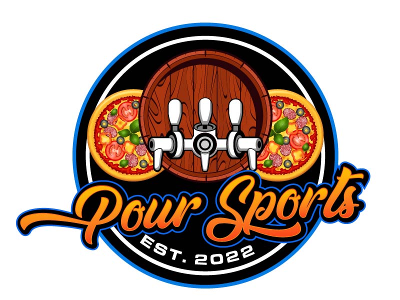 Pour sports logo design by axel182