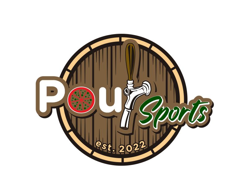 Pour sports logo design by aladi