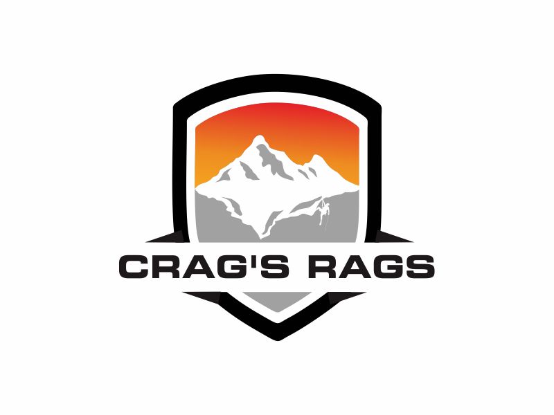 Crag's Rags logo design by Greenlight