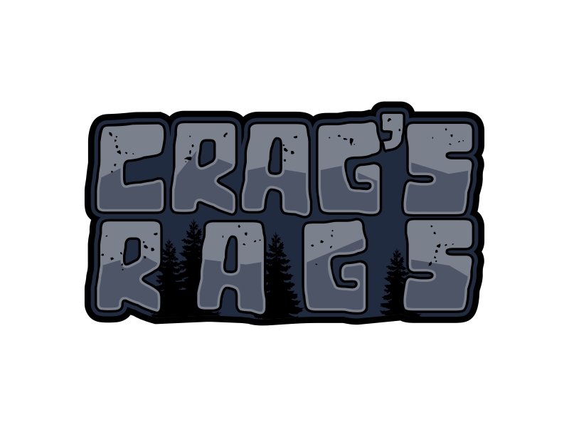 Crag's Rags logo design by Kruger