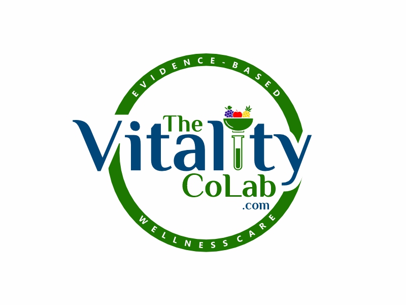 The Vitality CoLab.com logo design by Girly