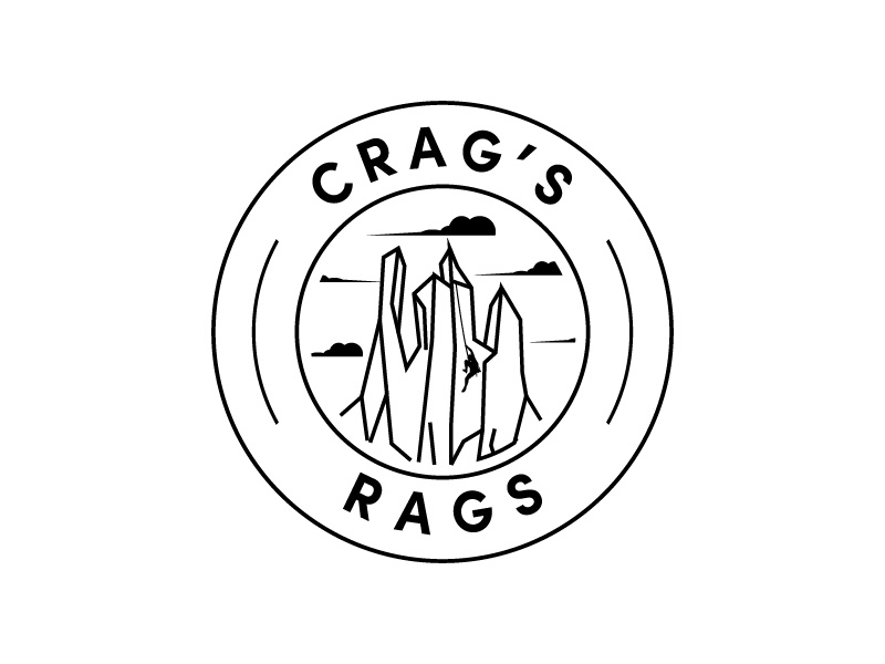 Crag's Rags logo design by Doublee