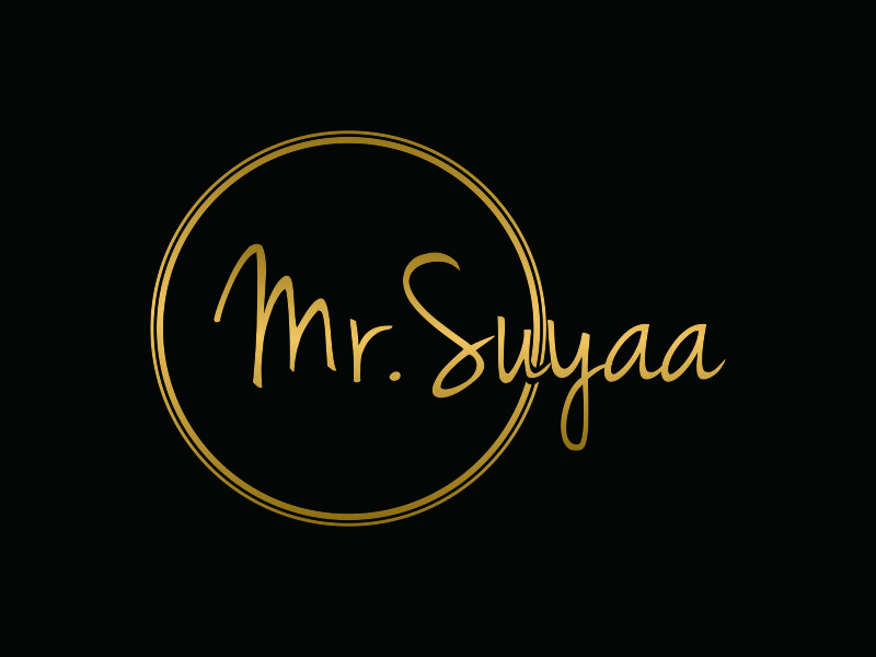 Mr.Suyaa logo design by christabel