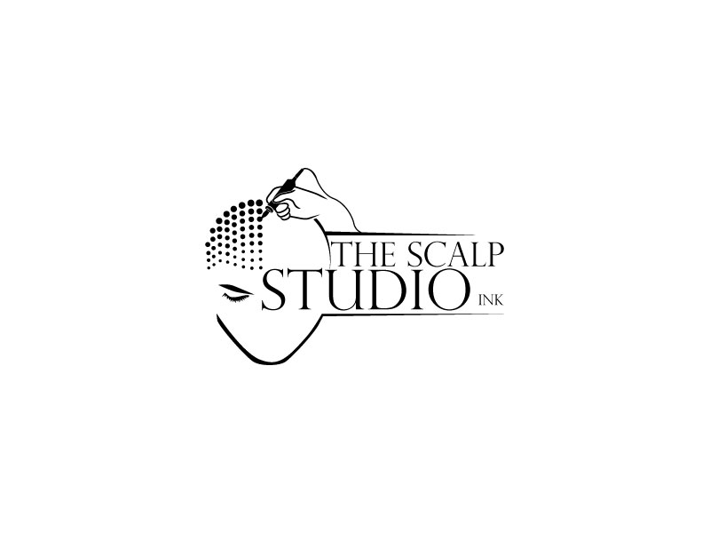 The Scalp Studio Ink logo design by DanizmaArt