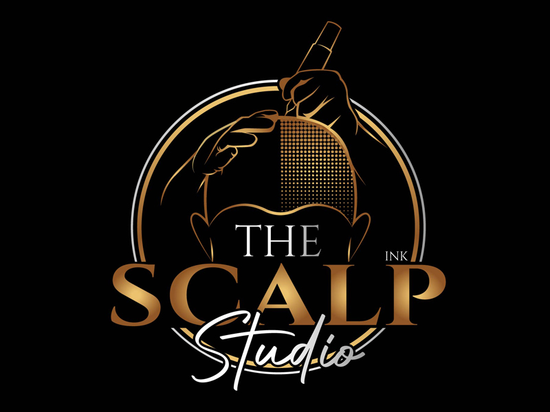 The Scalp Studio Ink logo design by DreamLogoDesign