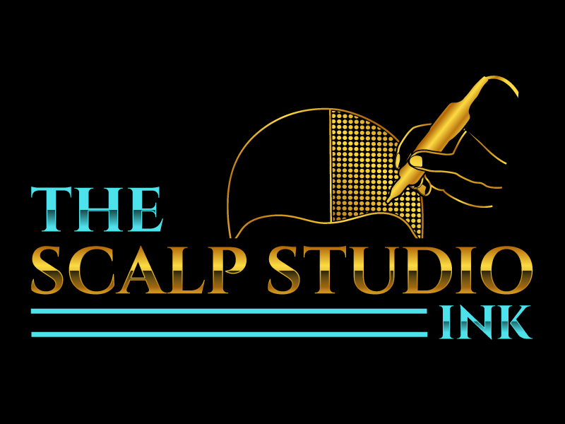 The Scalp Studio Ink logo design by LogoQueen