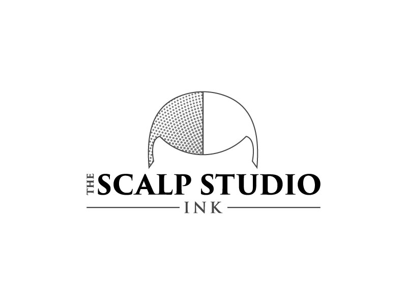 The Scalp Studio Ink logo design by aryamaity